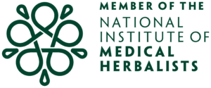 Logo showing membership of National Institute of Medical Herbalists